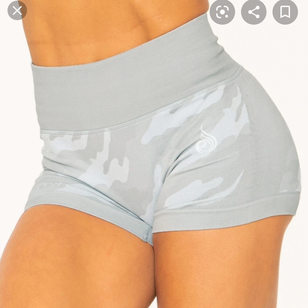 Ryderwear seamless camo high waist booty shorts